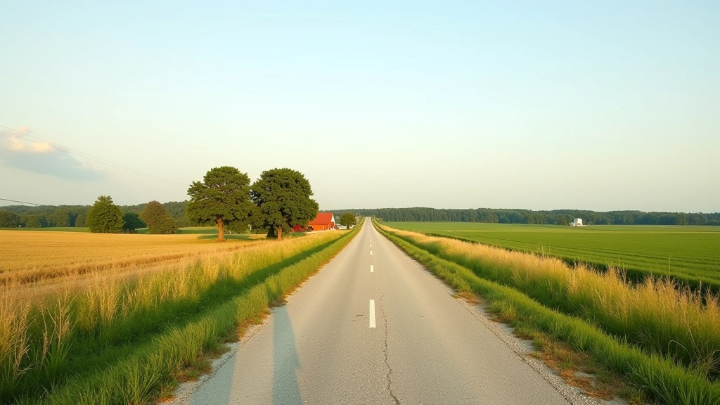 Autobusas ar automobilis kelyje, kelionė į Mingės kaimą